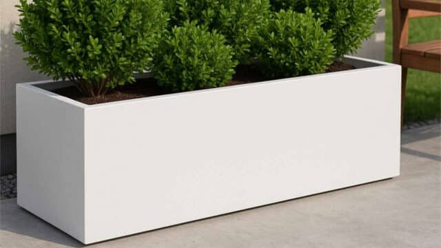 Große Beton Pflanzkübel -Angelo-a