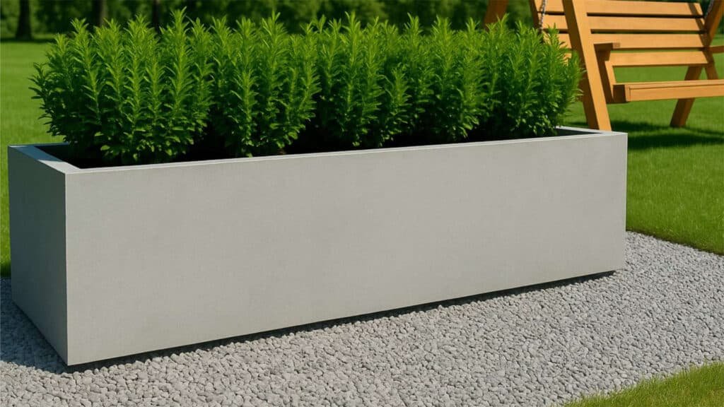 Große Beton Pflanzkübel-Massimo-a