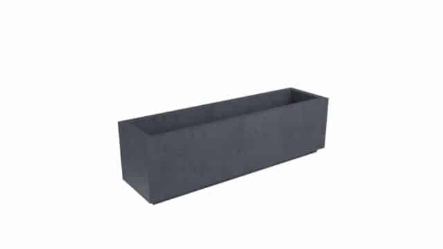 Große Pflanzkübel Beton Rechteckig Geraldo - 6