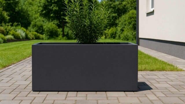 Große Pflanzkübel Beton Rechteckig Geraldo 7