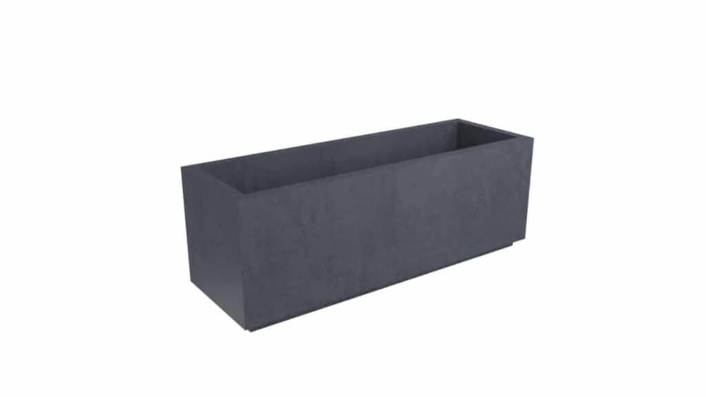 Große Pflanzkübel Beton Rechteckig-Geraldo 7-c