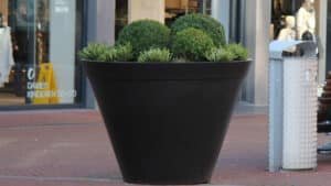 Große Pflanzkübel Beton Rund 139cm x H 98cm Luciano lieferbar in Weiss, Grau, Schwarz