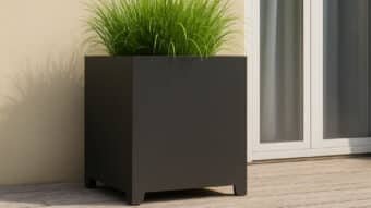 Pflanzkübel Aluminium Groß 11
