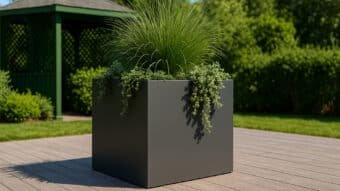Pflanzkübel Aluminium Groß-Alessio 10