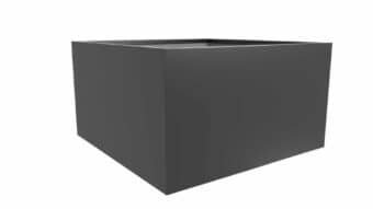 Pflanzkübel Aluminium Groß Alessio 17