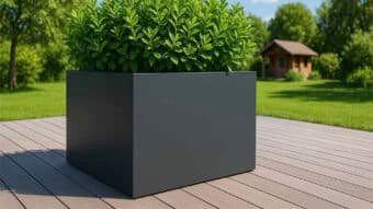 Pflanzkübel Aluminium Groß-Alessio 17-a