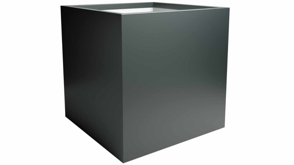 Pflanzkübel Aluminium Groß Alessio 6