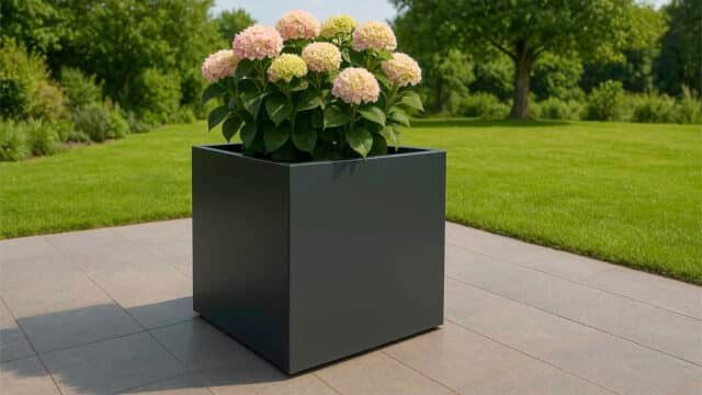 Pflanzkübel Aluminium Groß-Alessio 6-a