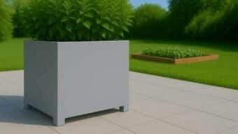 Pflanzkübel Aluminium Groß-Apollo 19