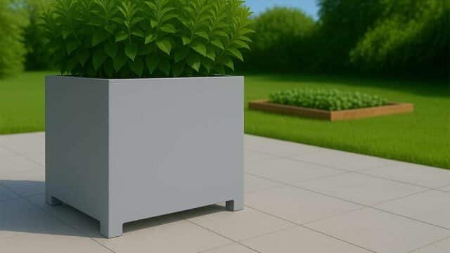 Pflanzkübel Aluminium Groß-Apollo 19