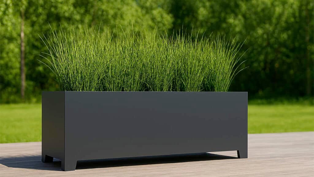 Pflanzkübel Aluminium Groß -Apollo 24