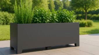 Pflanzkübel Aluminium Groß-Apollo-25-a