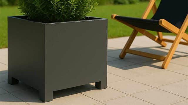Pflanzkübel Aluminium Groß-Apollo 6