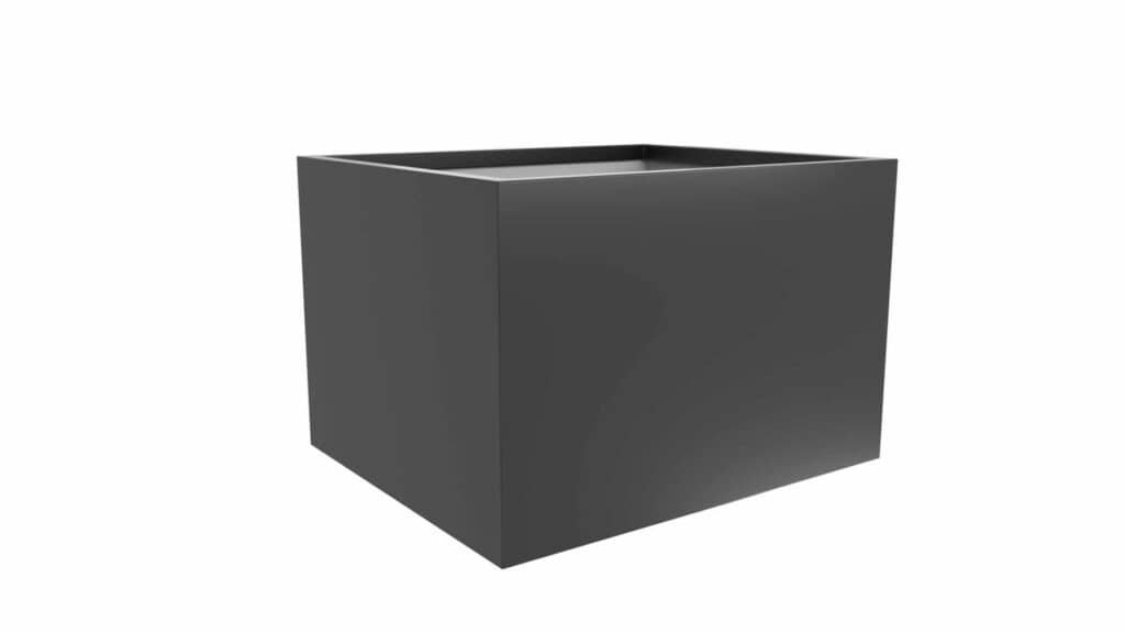 Pflanzkübel Aluminium Groß-Edoardo 10