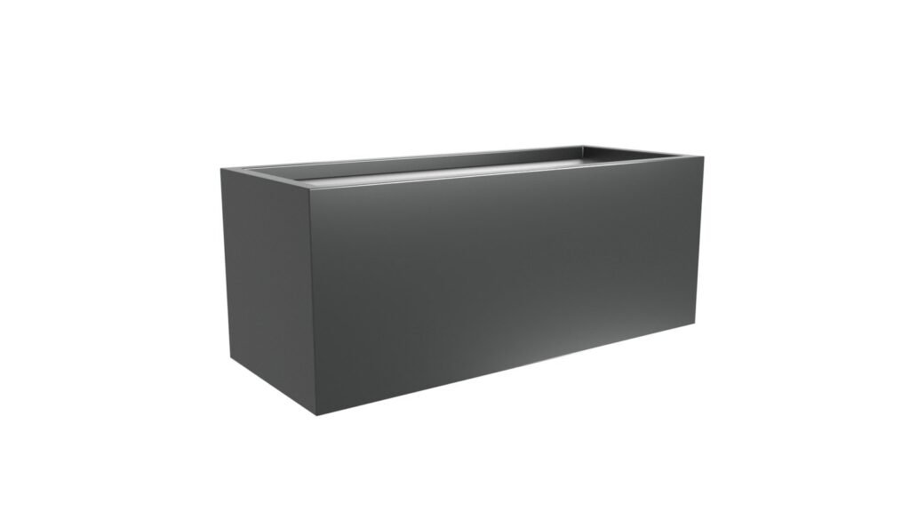 Pflanzkübel Aluminium Groß -Edoardo-12