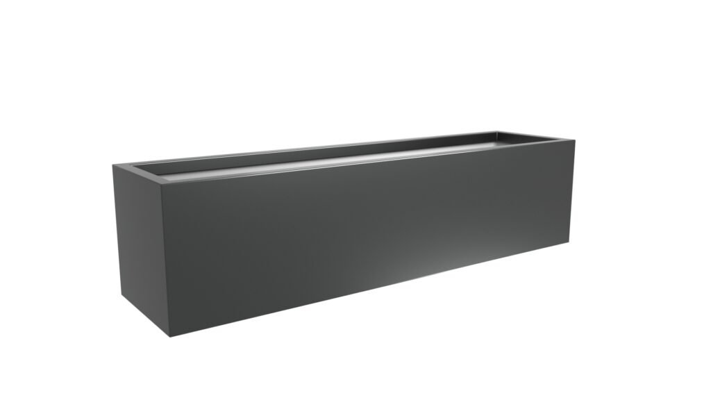 Pflanzkübel Aluminium Groß Edoardo 7