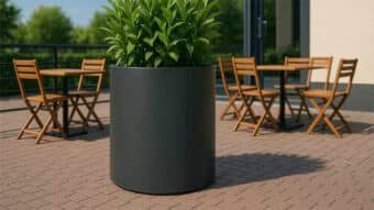 Pflanzkübel Aluminium Groß-Tiziano 3-a