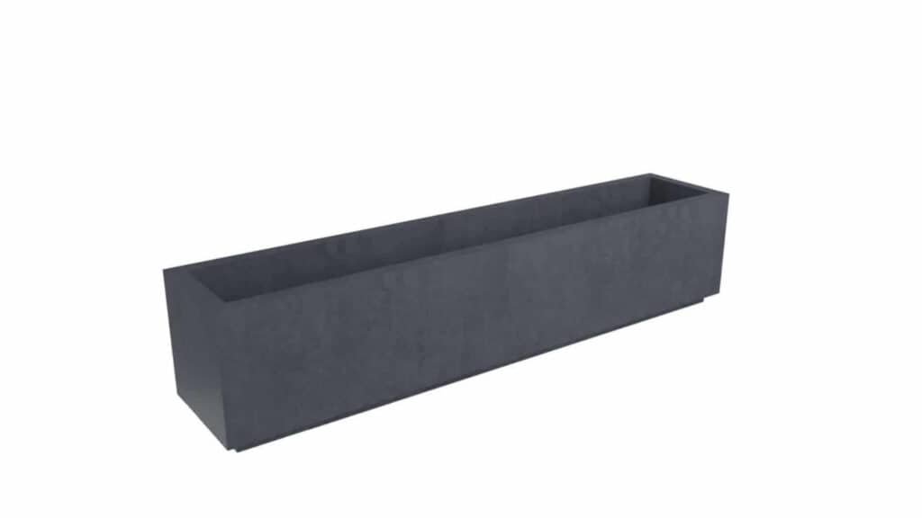 Pflanzkübel Beton Groß Rechteckig-Geraldo9-b