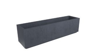beton blumentopf groß Geraldo 10 schwarz