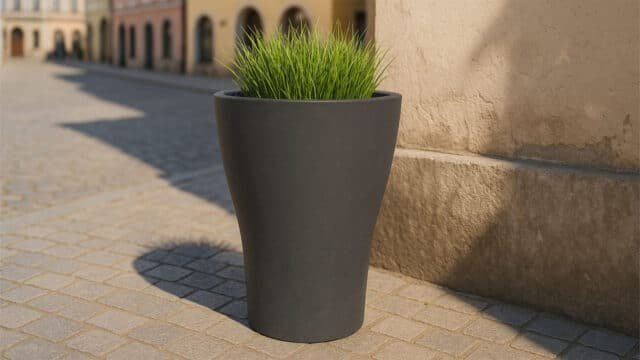Beton Blumentopf Rund-Susanna