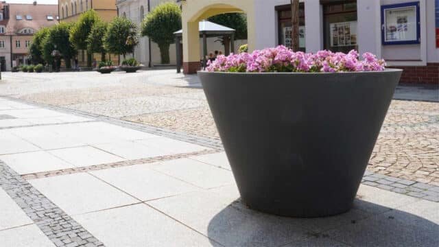 Pflanzkübel Beton Rund-Pietro-b