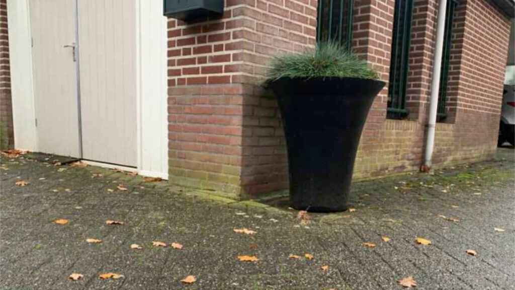 Pflanzkübel Beton Rund-Romano-c