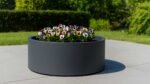Pflanzkübel aus Aluminium Eva 1-a