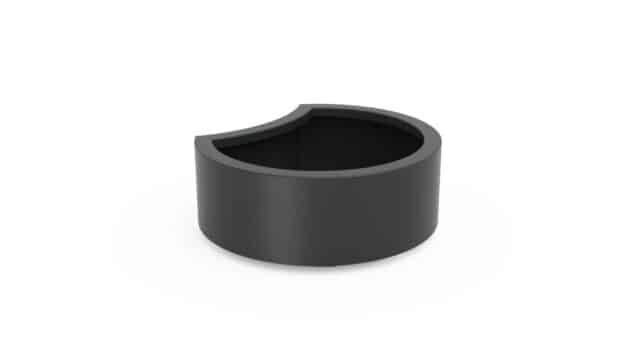 Pflanzkübel aus Aluminium Eva 3