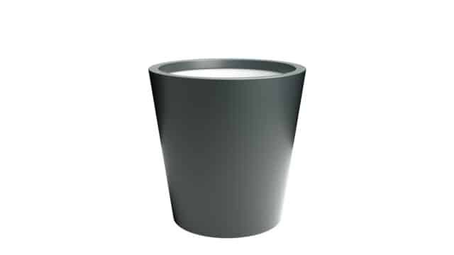 Pflanzkübel aus Aluminium Silvestro 2