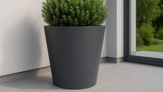 Pflanzkübel aus Aluminium-Silvestro 2-a
