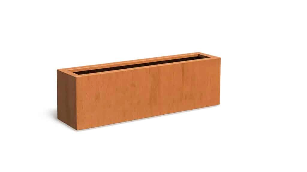Pflanzkübel aus cortenstahl Cubi 27
