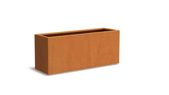 Pflanzkübel aus Cortenstahl Cubi 31