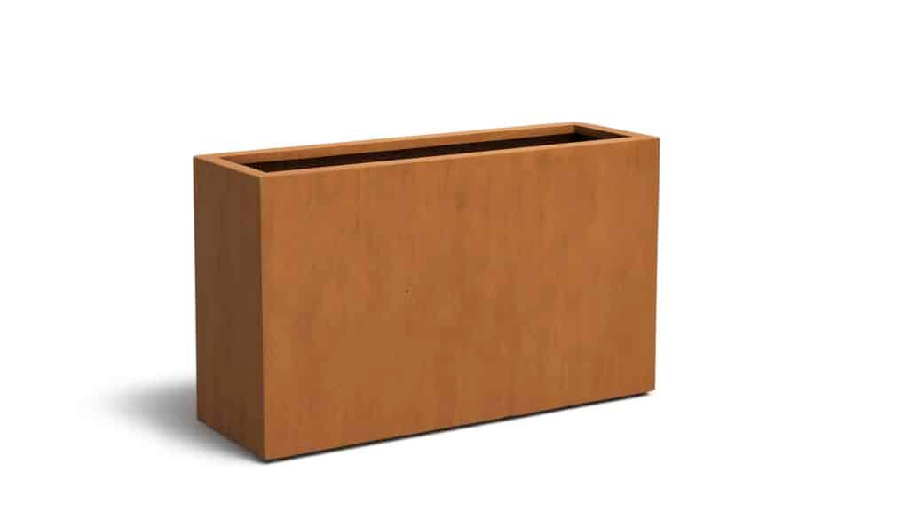 Pflanzkübel aus Cortenstahl Cubi 32