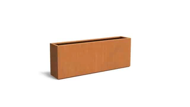 Pflanzkübel aus Cortenstahl Cubi 35