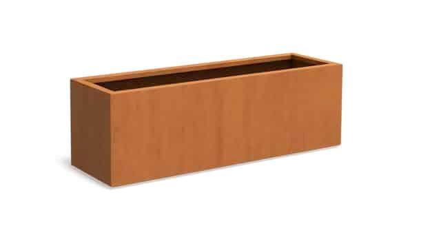 Pflanzkübel aus Cortenstahl-Cubi 36-g