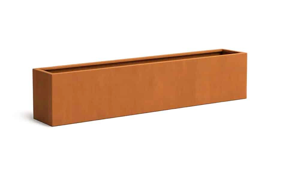 Pflanzkübel aus Cortenstahl Cubi 40