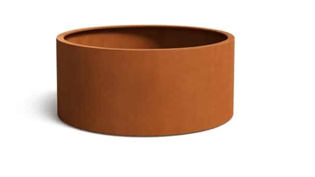 Pflanzkübel aus Cortenstahl -Vaso 39