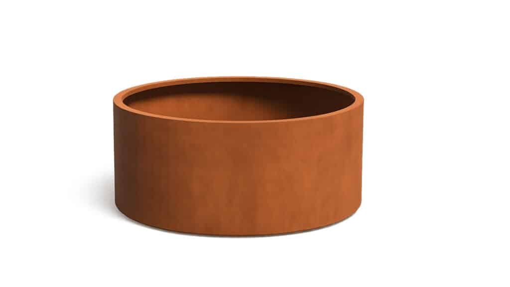 Pflanzkübel aus Cortenstahl Vaso 43