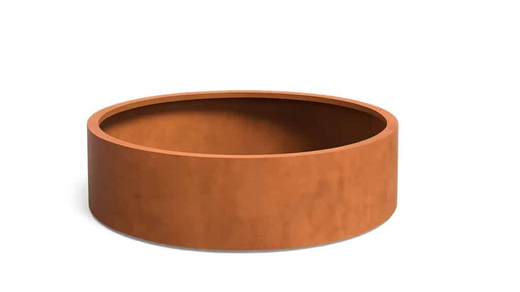 Pflanzkübel aus Cortenstahl Vaso 44