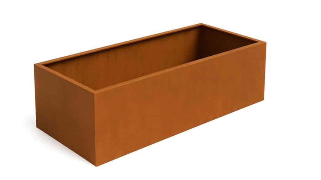 Pflanzkübel ohne Boden aus Cortenstahl Corten Frame 15