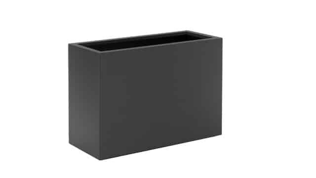 Pflanzkübel aus Aluminium Edoardo 16