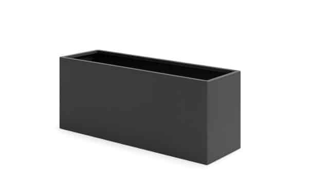 Pflanzkübel aus Aluminium Edoardo 21-b