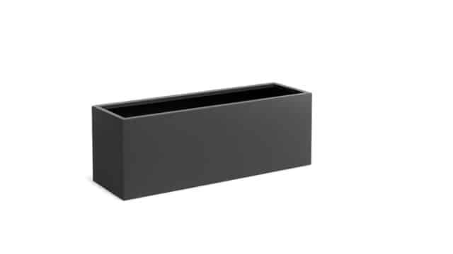 Pflanzkübel aus Aluminium Edoardo 24-c