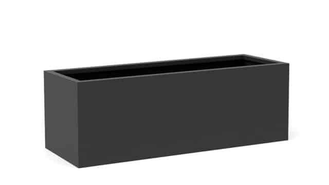 Pflanzkübel aus Aluminium Edoardo 26-a