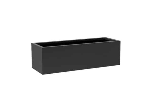 Pflanzkübel aus Aluminium Edoardo 27-a