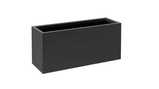 Pflanzkübel aus Aluminium Edoardo 29-b