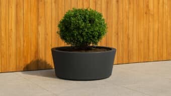 Pflanzkübel aus Aluminium-Silvestro 12-b