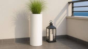 Pflanzkübel aus Aluminium-Tiziano 7-d