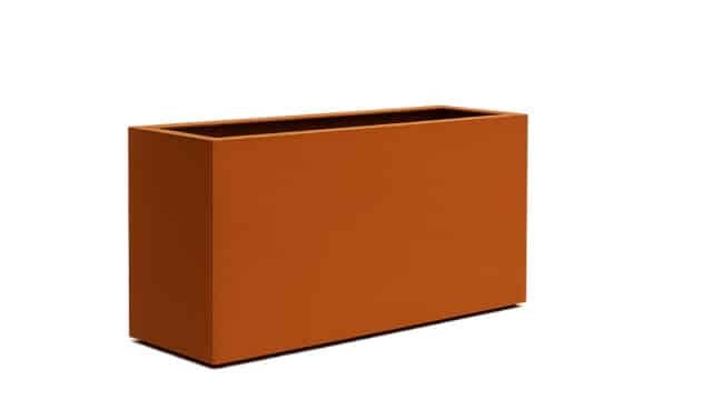 Pflanzkübel aus Cortenstahl-Cubi 34