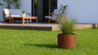 Pflanzkübel aus Cortenstahl -Dario -2-f